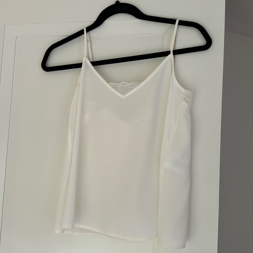 Sézane Lace Button Back Camisole Size 2